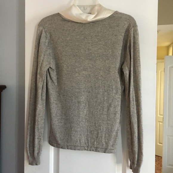 Ralph Lauren Sweater with Silk Collar - Picture 4 of 4